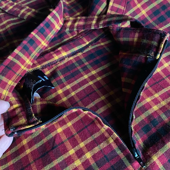 HARRY POTTER OVERALL PLAID SKIRT M - Picture 4 of 5